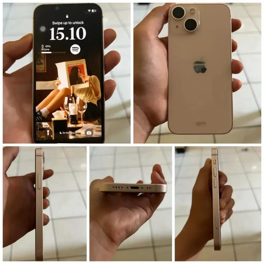 iPhone 13 mini 128gb mulus seperti baru ibox