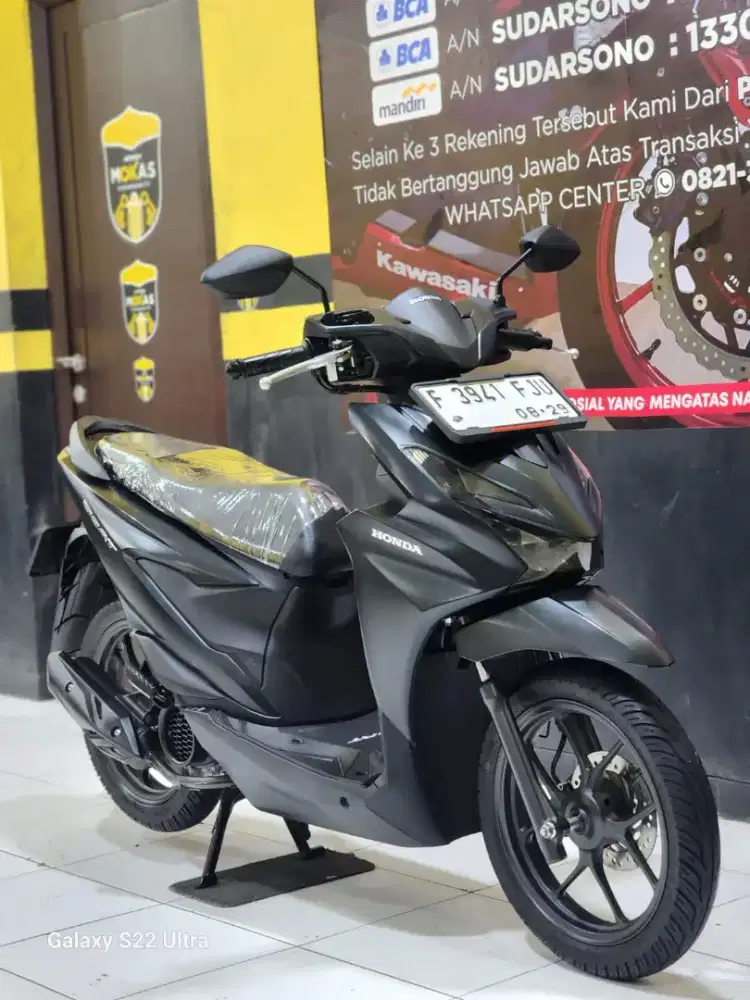 BEAT SMARTKEY THN 2024 KM 10K (PUTRA TUNGGAL MOTOR)