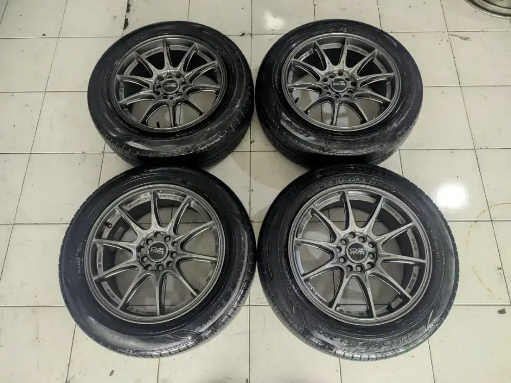 R16 OZ Racing L7 Et38 5x100_114+Ban DUNLOP ENASAVE 85%
