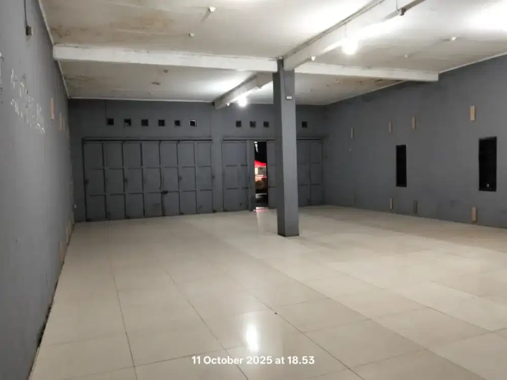 DISEWAKAN RUKO Ex.SHOWROOM & CAFE DI PASARBARU MAJALAYA BANDUNG KAB