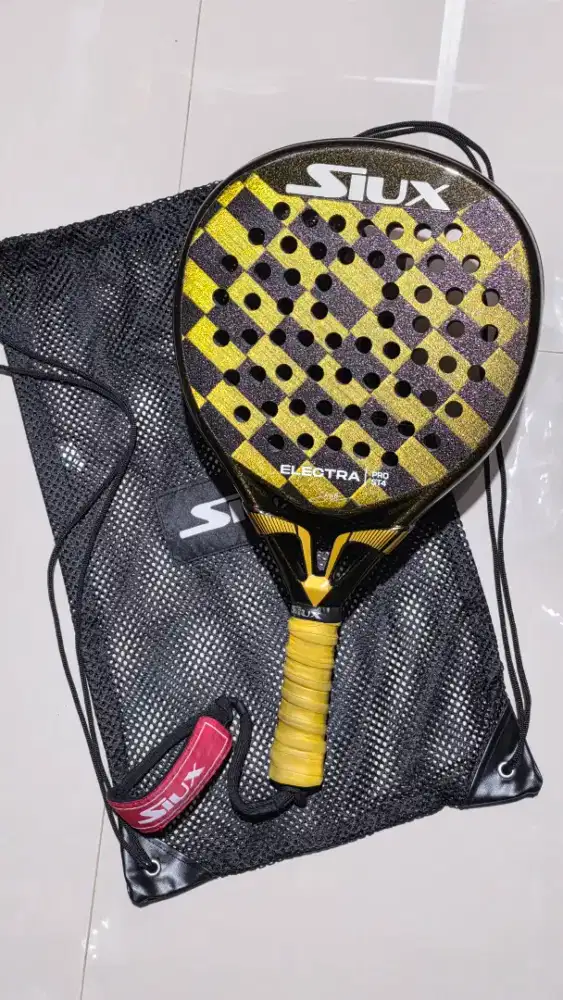FOR SALE RAKET PADEL SIUX ELECTRA ST4 PRO STUPA