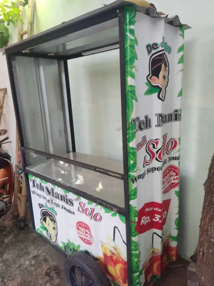 Jual Cepat Gerobak Teh Solo