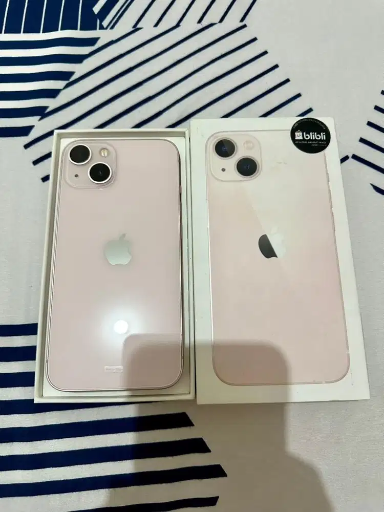 IPHONE 13 IBOX PINK 128GB FULLSET MULUS