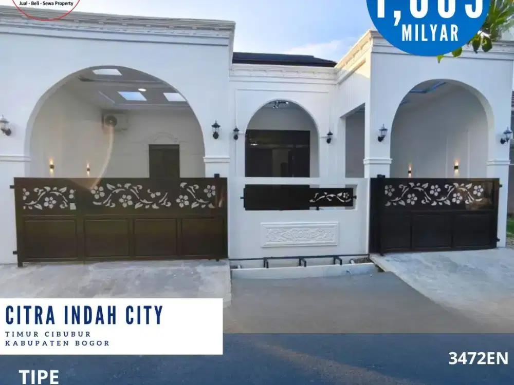 Rumah Mewah Modern Classic Posisi Boulevard 3472EN