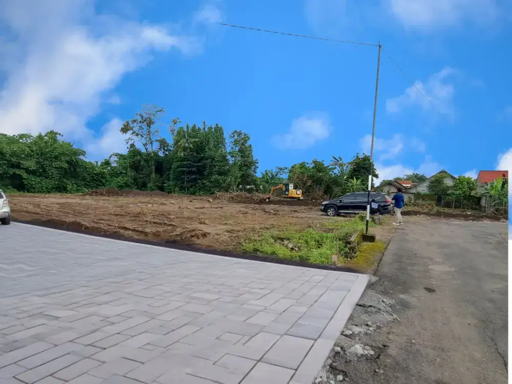 Tanah Selomartani 15 Menit UII Dekat Exit Tol Kalasan Siap Bangun