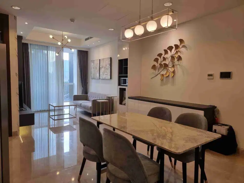 Sewa Apartemen The Elements 2+1 Bedroom Full Furnished