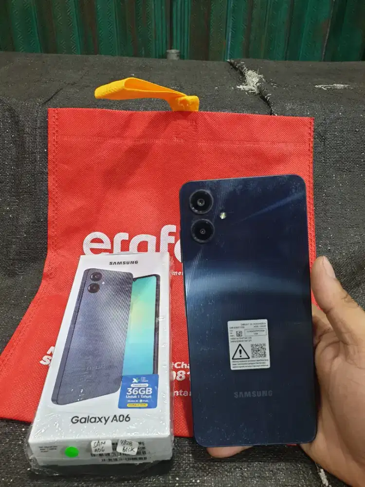 SAMSUNG A06 RAM 4/128 FULLSET