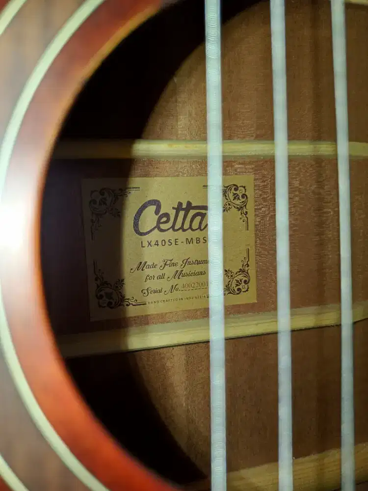 jual gitar cetta LX40SE