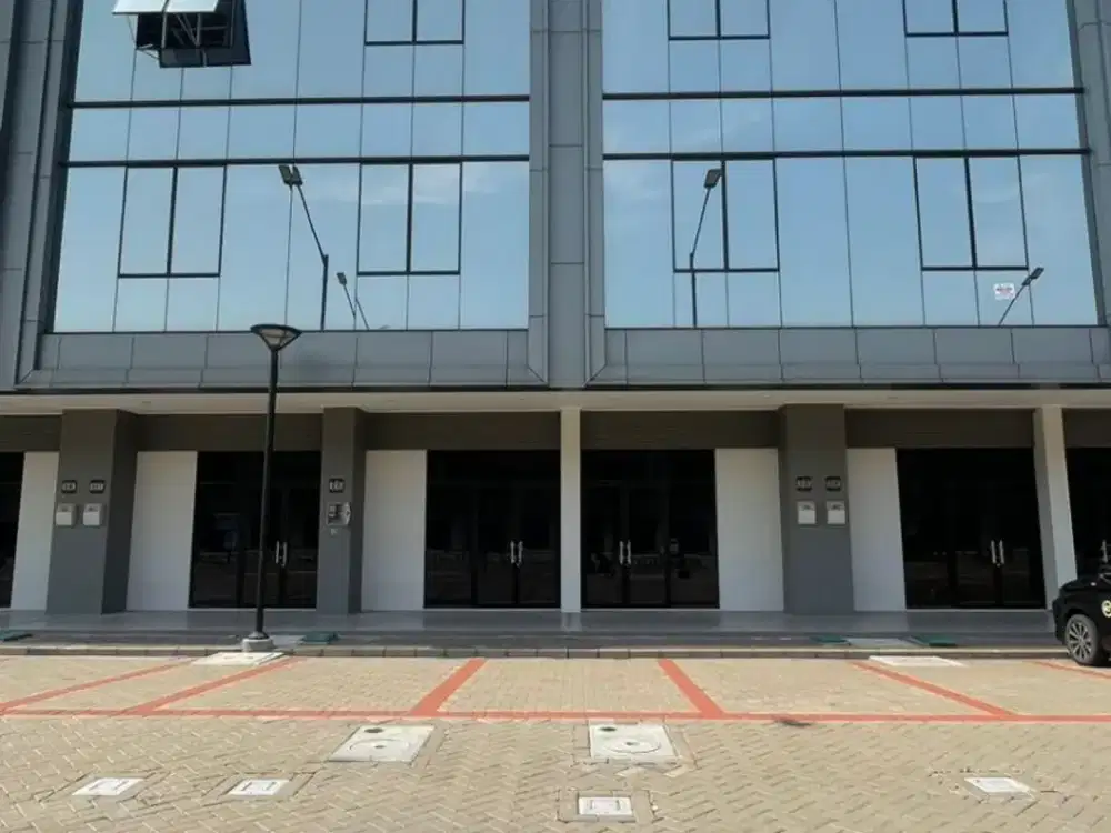 Disewakan Ruko Batavia Ebony 2 Uk.4,5x18, 2 Facade, Ada 4 Lantai