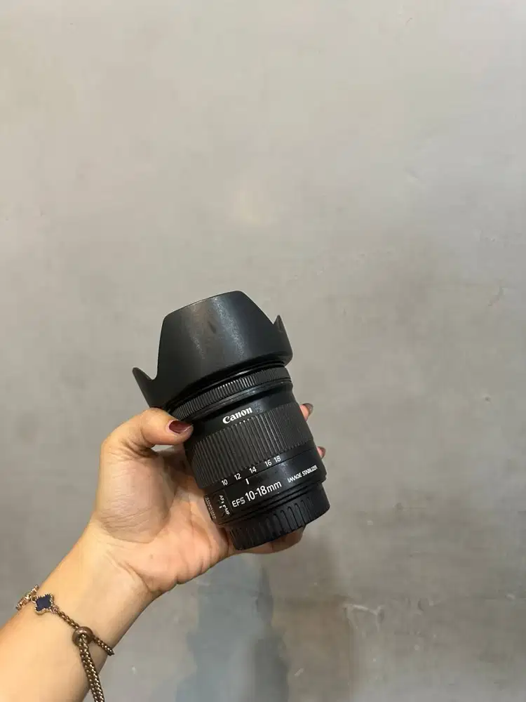 LENSA CANON 10-18MM F4.5-5.6 IS STM