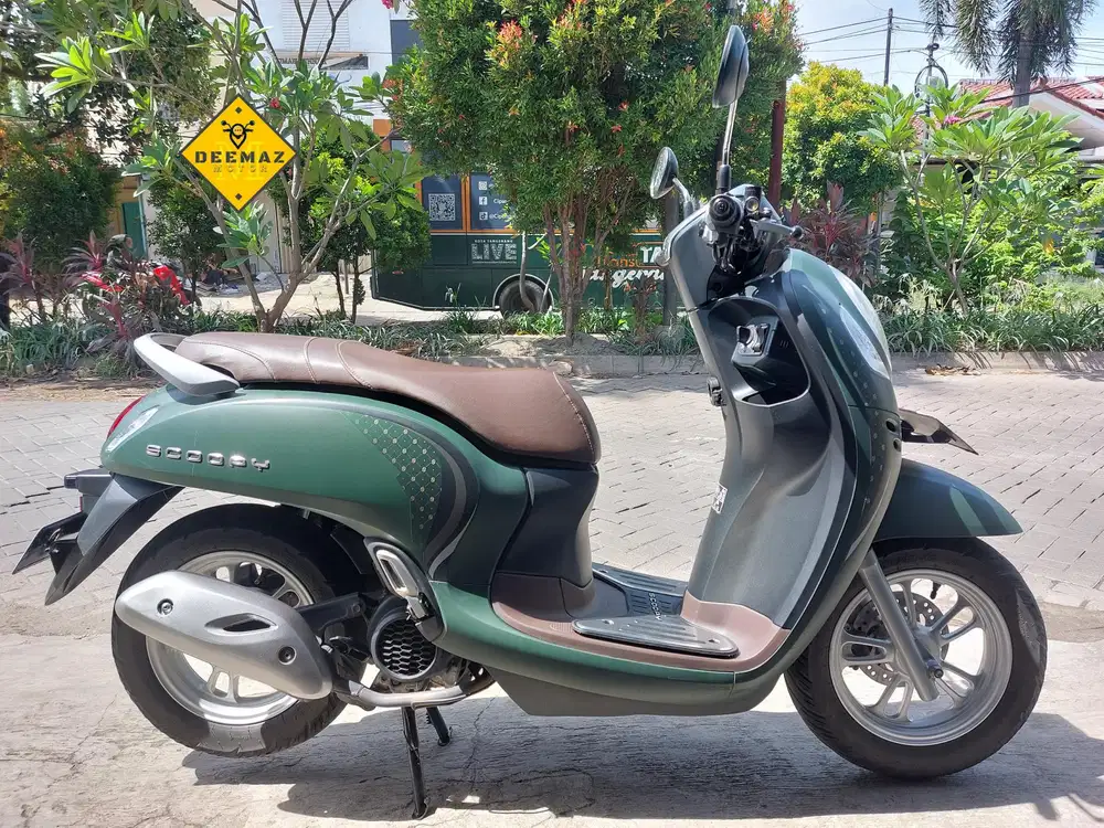 (DP 400 Rb)‼️ Scoopy Stylish Keyless Hijau 2024 Cash & Kredit