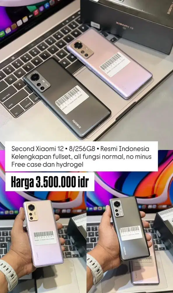 Second Xiaomi 12 8/256 gb