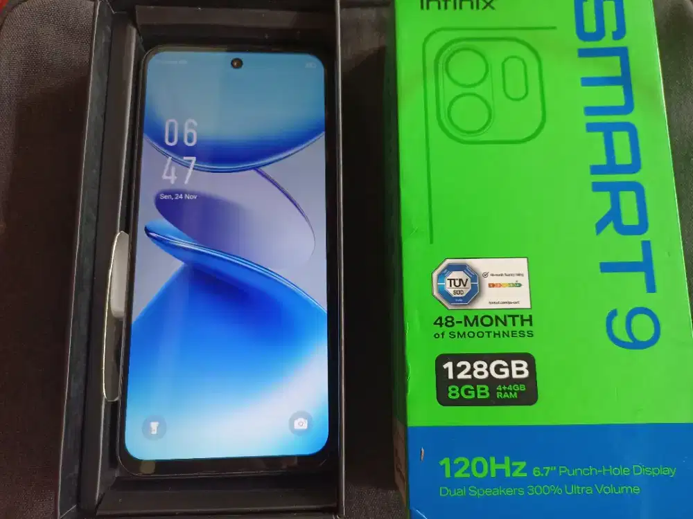 Infinix Smart 9 • RAM 4/128GB • Mulus • Fullset