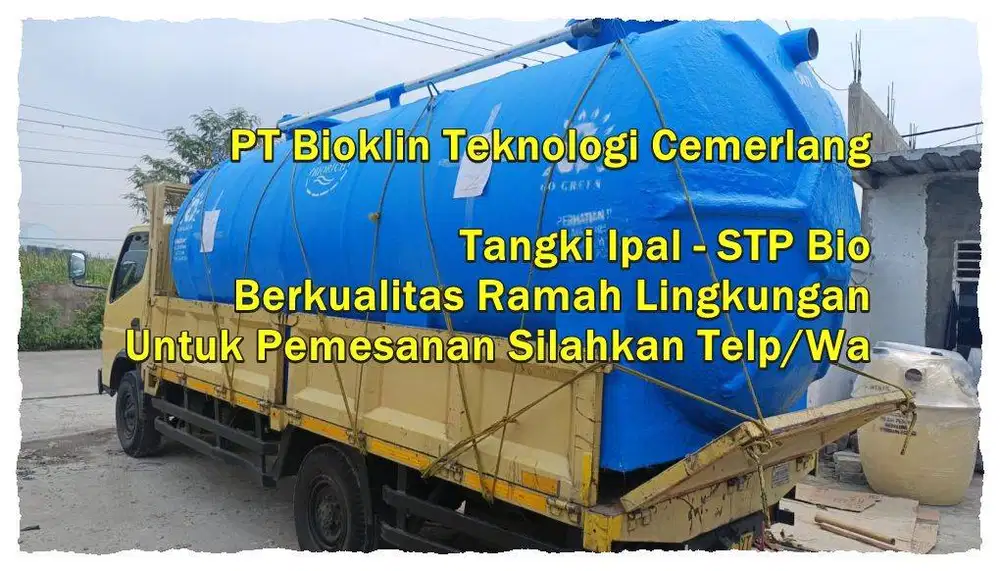 IPAL Tank - IPAL Biotech - IPAL Klinik - IPAL - IPAL Medis- IPAL Komun