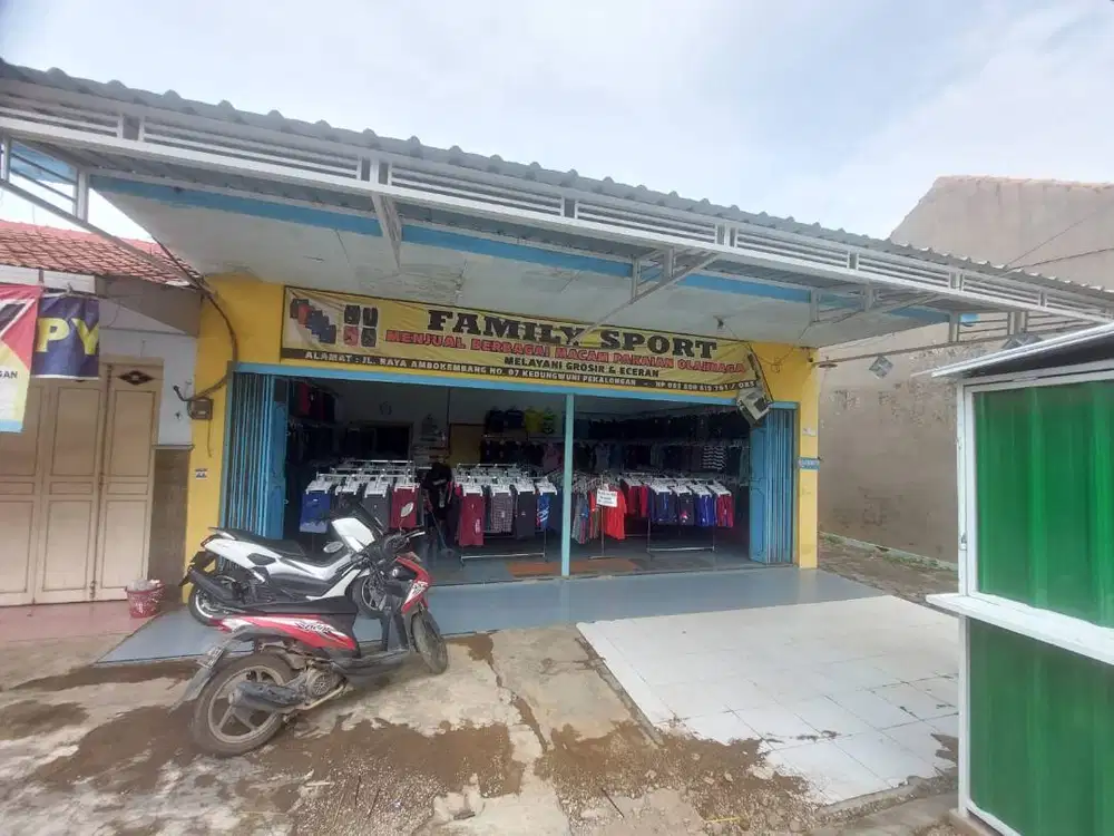 Ruko Cocok untuk Indomaret/Alfamaret/Toko Kelongtong 24 Jam