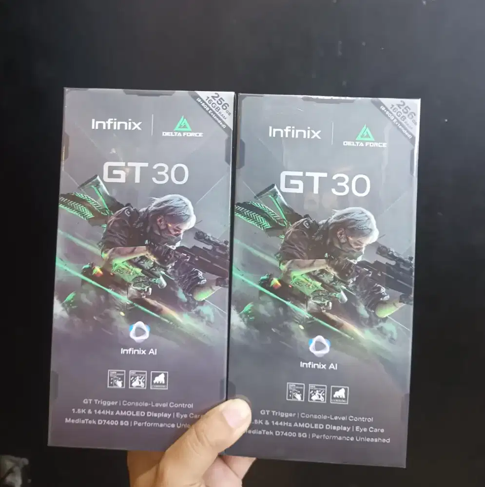 Infinix GT 30 5G 8/256 New Segel Promo cashback 250K
