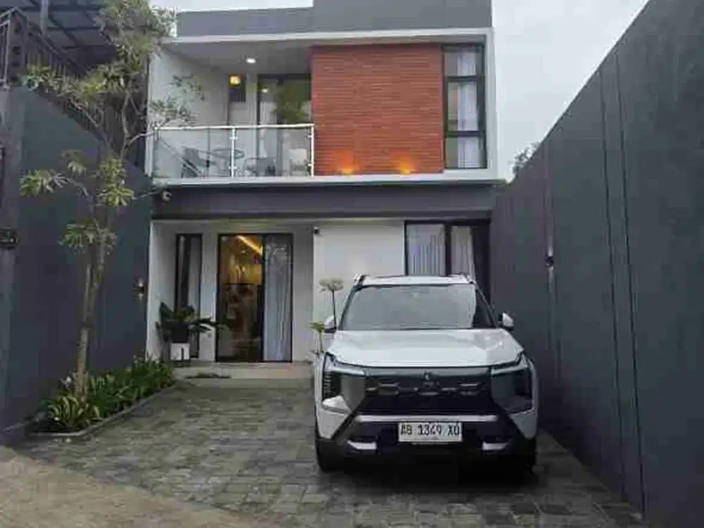 RUMAH MODERN 2 LANTAI DALAM MINI CLUSTER 4 UNIT LAVANYA JOGJA DI SUKOHARJO NGAGLIK