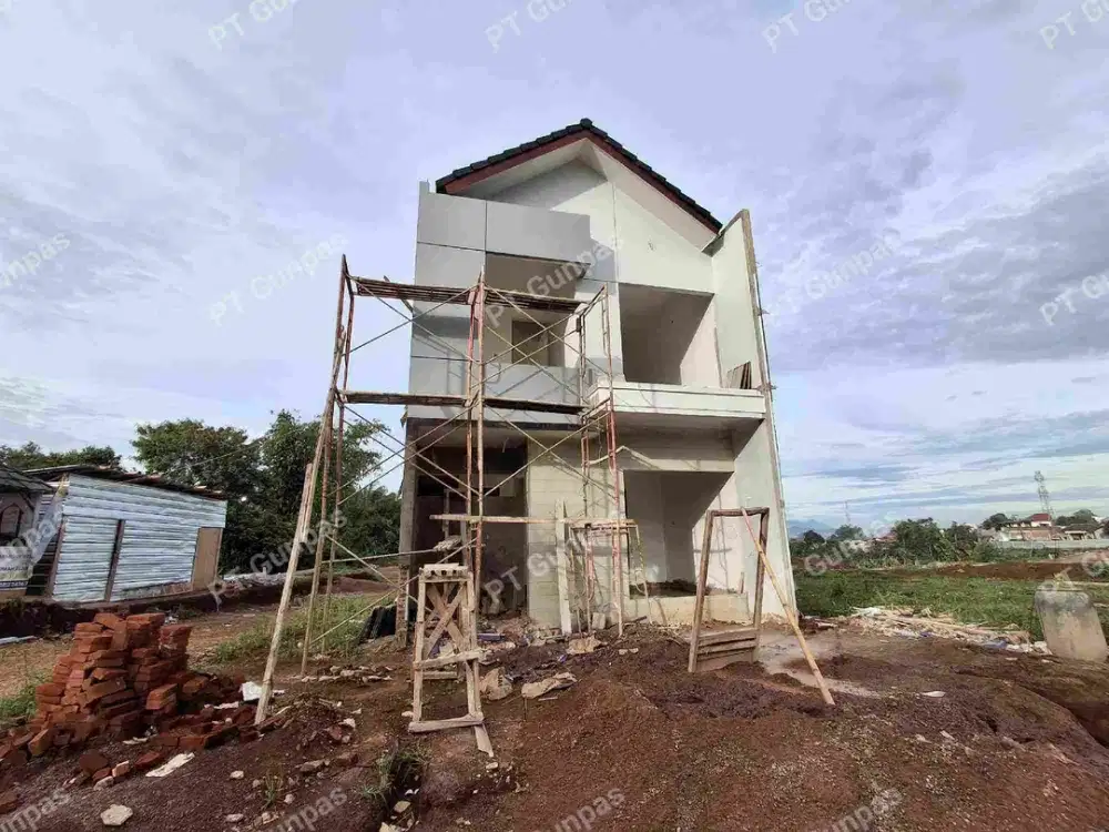 rumah 2 lantai cantik murah dekat smp 5 cimahi promo harga