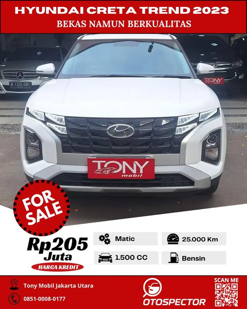 Hyundai Creta Trend AT 2023 Putih