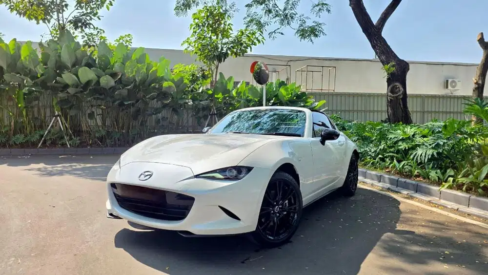 [KM 600 PERAK]MAZDA MX5 MIATA RF CABRIOLET PUTIH AT 2025 MINI ROADSTER