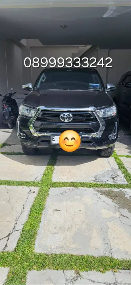 Jual Hilux DC 4X4 Hitam Th2023