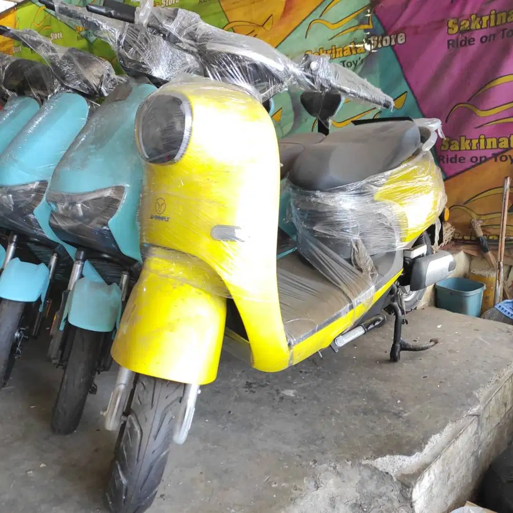 CUCI GUDANG MOTOR LISTRIK HARGA TERMURAH UWINFLY GOLDEN TURTLE