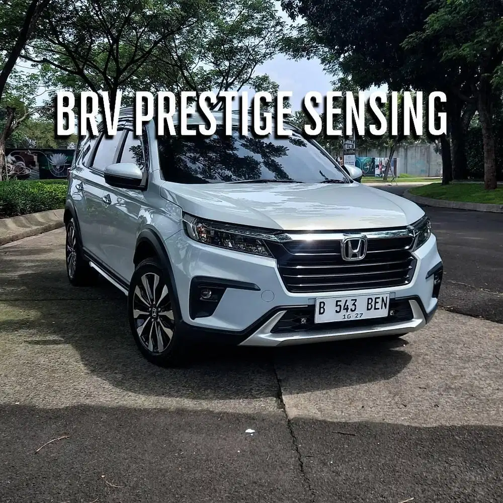 honda brv prestige 1.5 AT sensing 2022 putih, dp murah