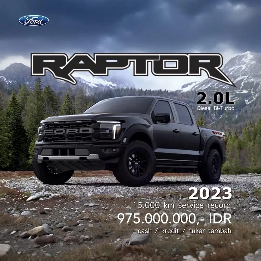 Ford Ranger 2.0 Raptor 2023 istimewa