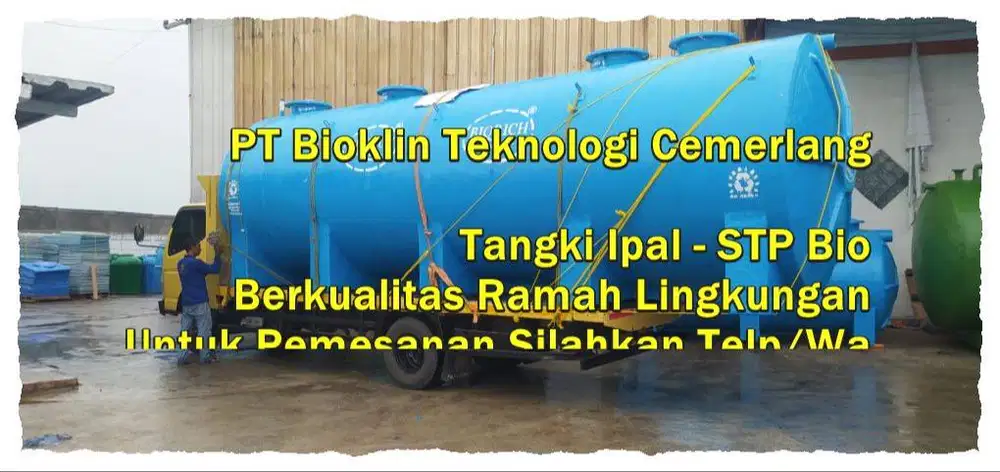Tangki STP - IPAL Komunal–IPAL Domestik–IPAL Biotech–IPAL Klinik–IPAL