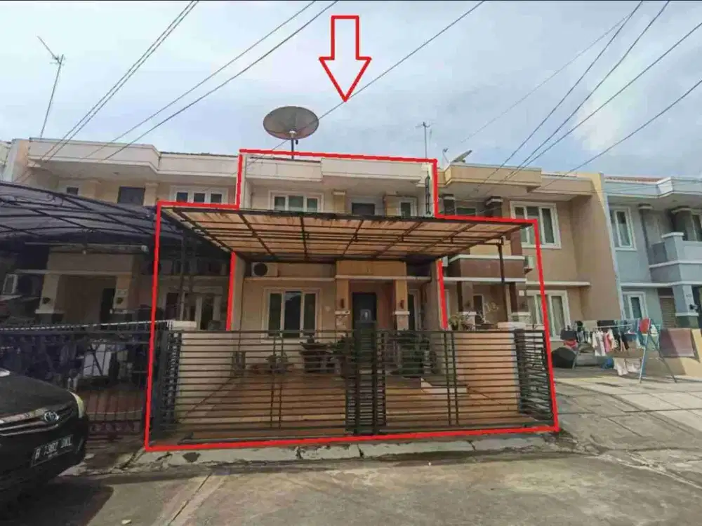 LELANG RUMAH DI PERUMAHAN GADING ARCADIA PEGANGSAAN DUA, KELAPA GADING JAKARTA UTARA