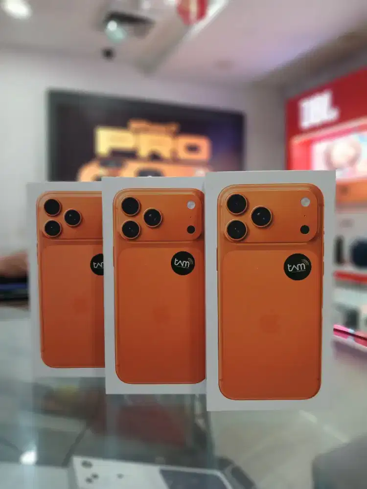 IPHONE 17 PROMAX 256GB 512GB 1TB ORANGE NEW GARANSI RESMI IBOX