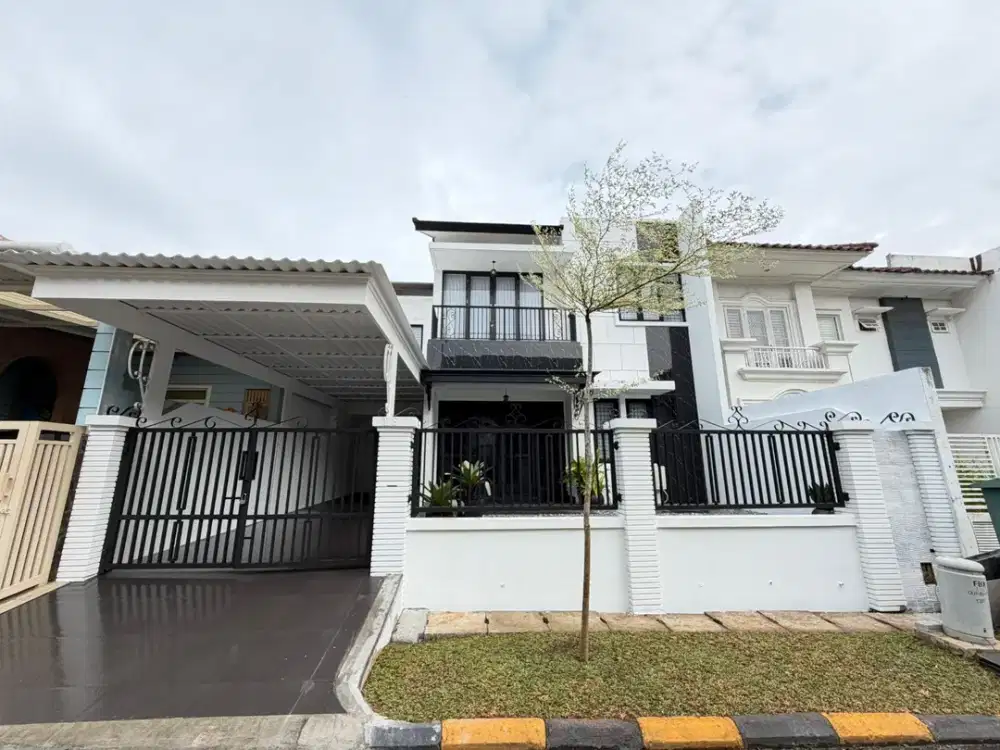 Rumah 2 Lantai Furnish di Puspita Loka BSd Dekat Sekolah dan Tol