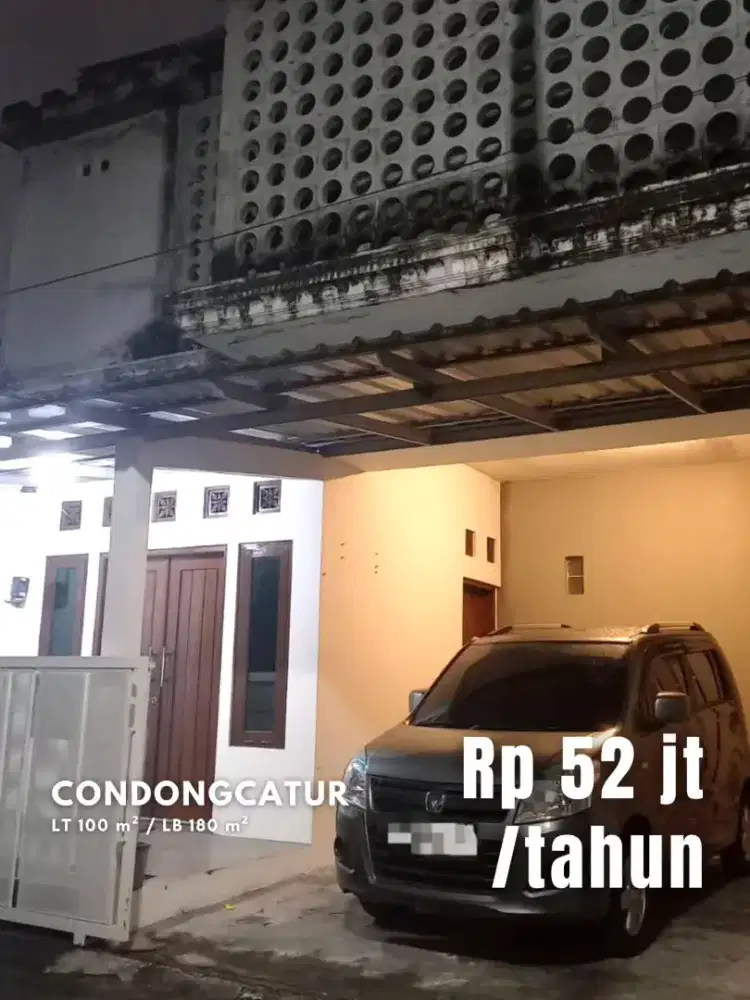 Disewakan Rumah 6 Kamar Strategis dekat Pakuwon dan Jalan Gejayan