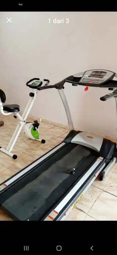 Treadmill Electric JACO dan Sepeda Statis