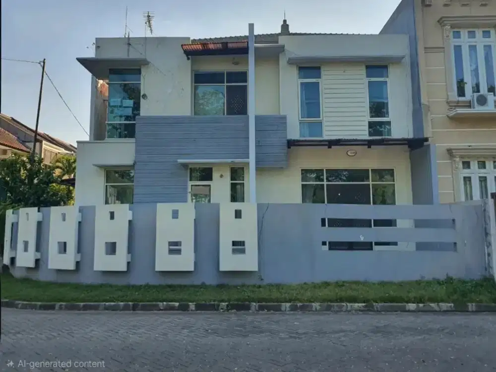 Rumah Pakuwon City PURI ASRI STRATEGIS, SIAP HUNI, JALAN UTAMA