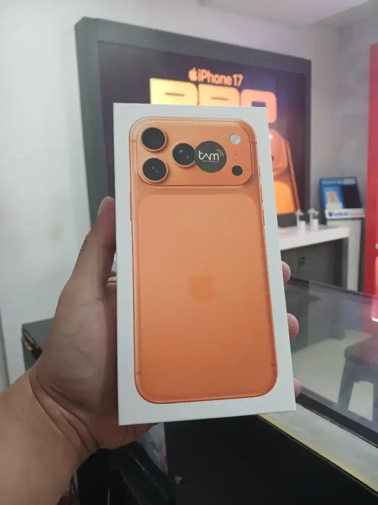 IPHONE 17 PRO MAX 256GB 512GB 1TB ORANGE NEW GARANSI RESMI IBOX