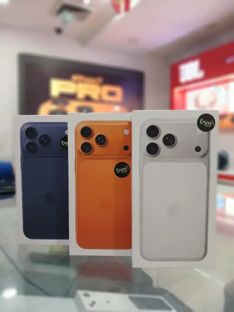 IPHONE 17 PRO MAX 256GB 512GB 1TB NEW GARANSI RESMI IBOX