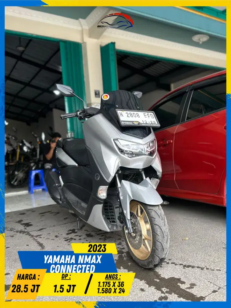 YAMAHA NMAX CONNECTED 2023 BEKAS RASA BARU HIKMAH MOTOR KEPUH MALANG