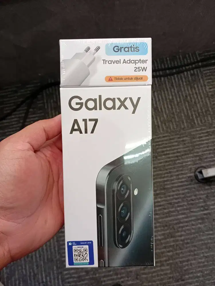 Samsung A17 128GB RAM 8GB NFC DUal Sim Resmi SEIN BNIB Black Hitam