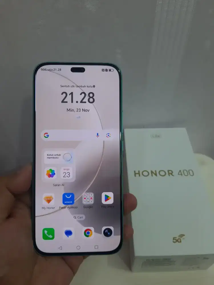 Honor 400 lite 5g 8/256gb fullset ori