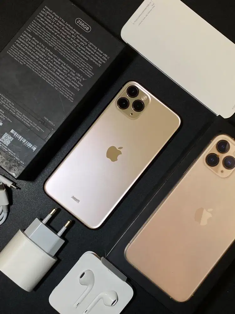 iPhone 11 Pro 256GB iBox, Mulus No minus, Lengkap Full set original