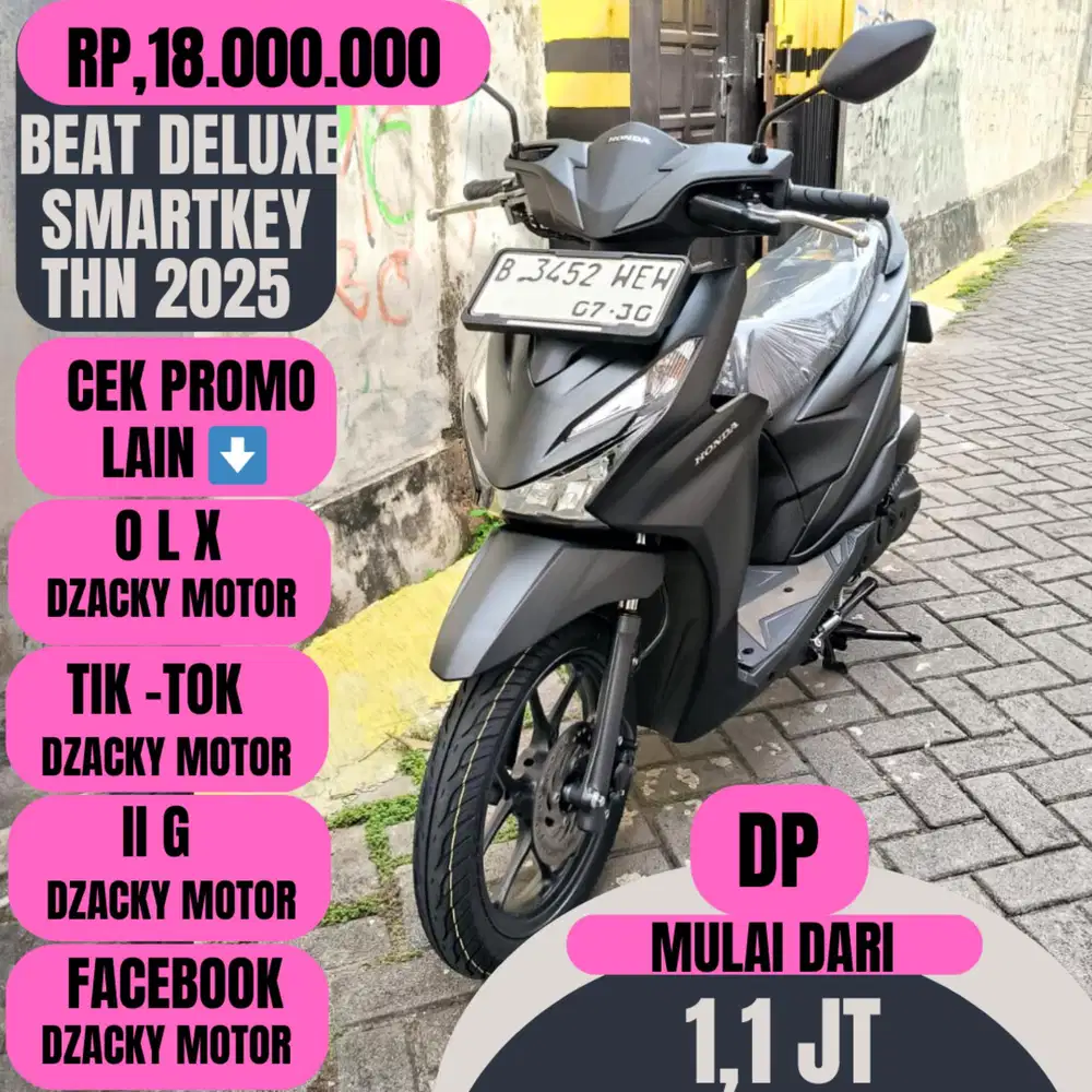 BEAT DELUXE SMARTKEY THN 2025