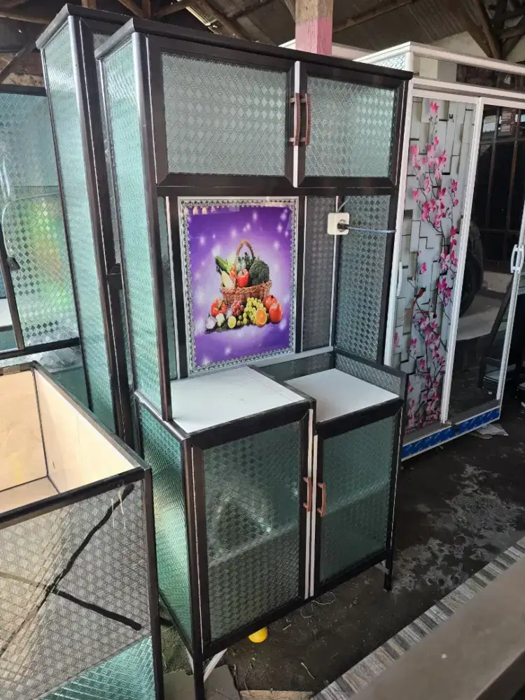 Rak piring alumunium