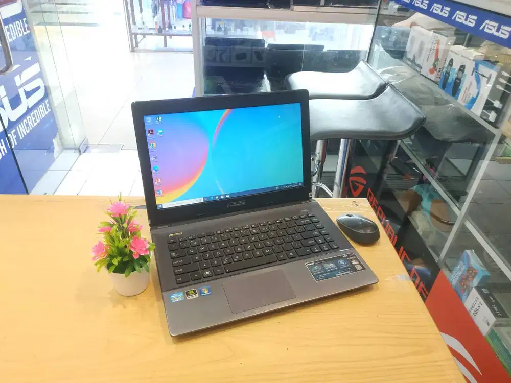 READY LAPTOP ASUS K45VS CORE i7 RAM 8GB SSD 128GB
