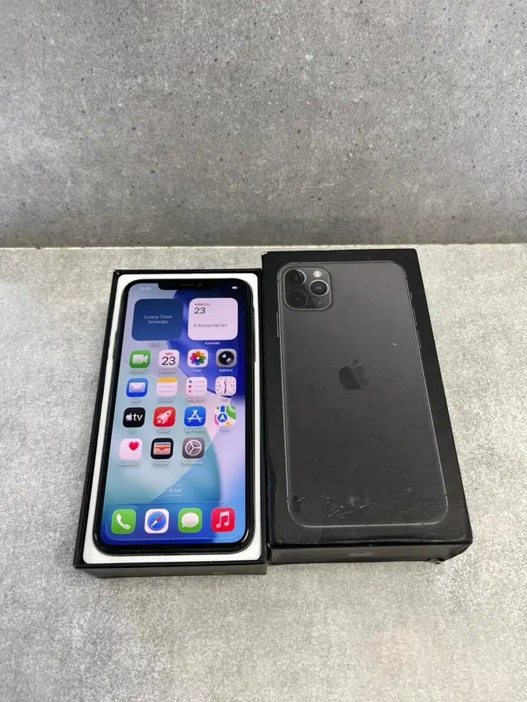 IPHONE 11 PROMAX 256 GREY INTER ALL OPERATOR