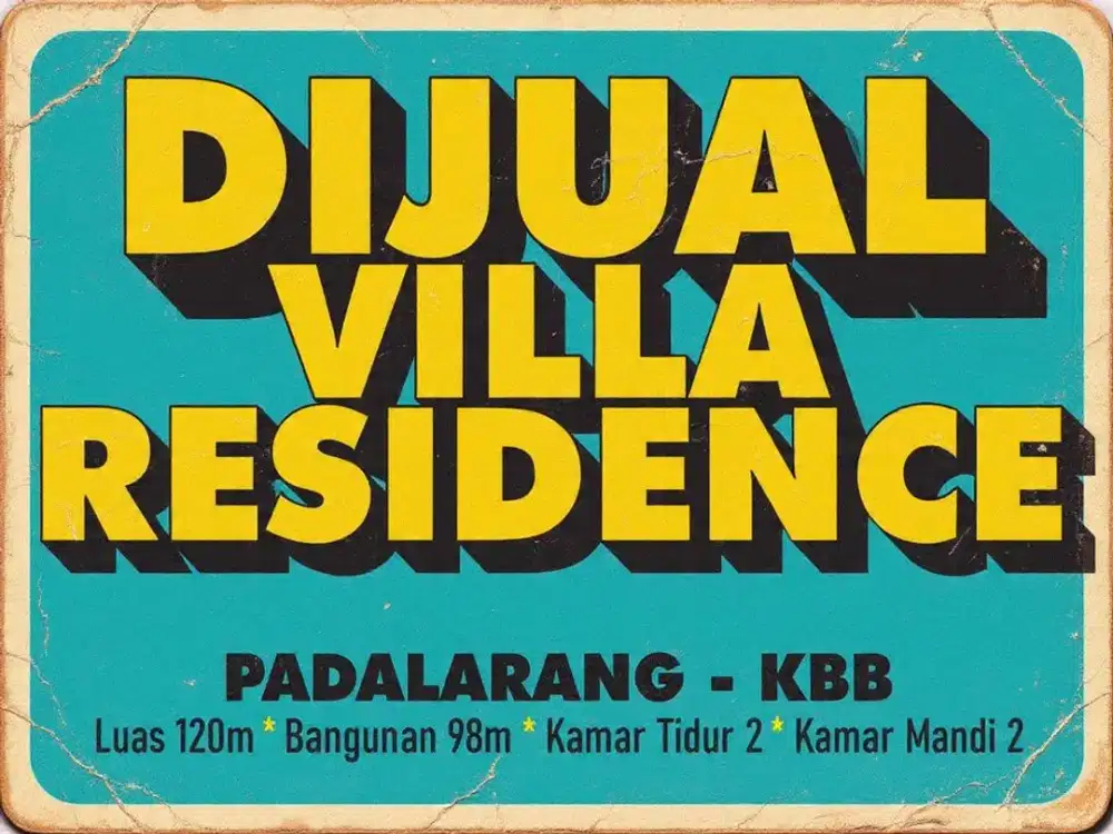 JUAL VILLA & RUMAH BARU, PADALARANG, BANDUNG BARAT, KOTA BARU PARAHYANGAN