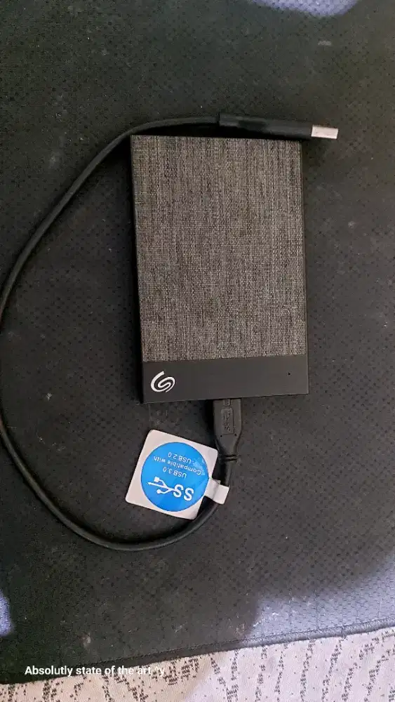 Harddisk 1 terabyte normall 100%