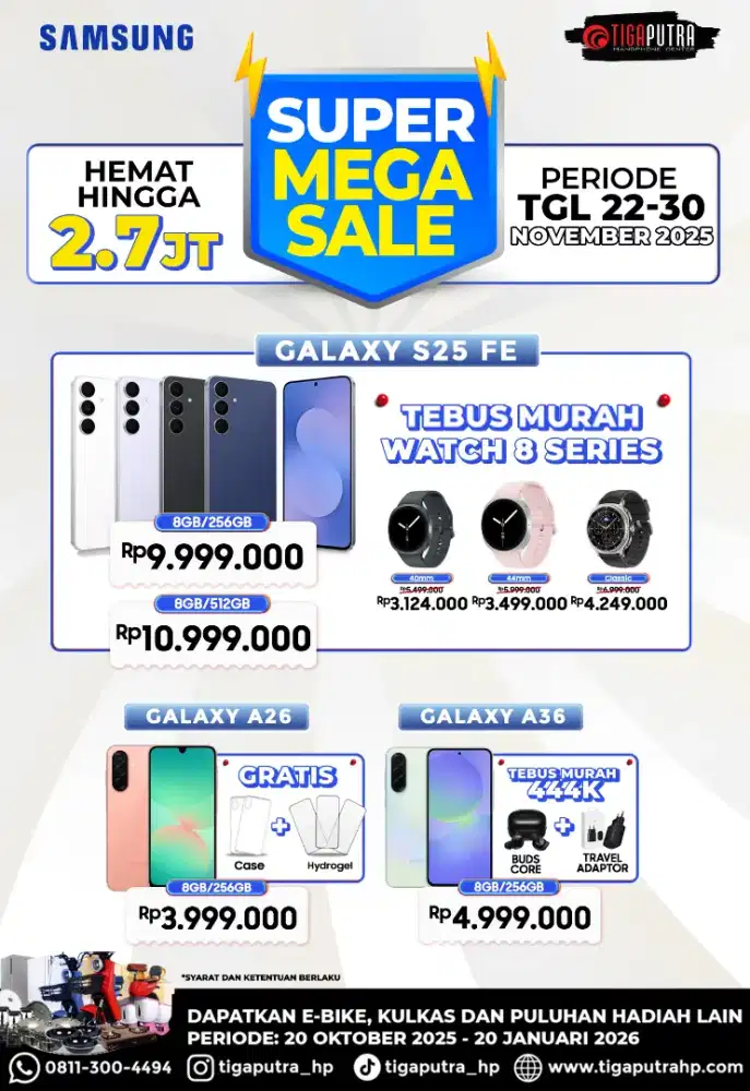 Samsung S25 Fe tebus murah