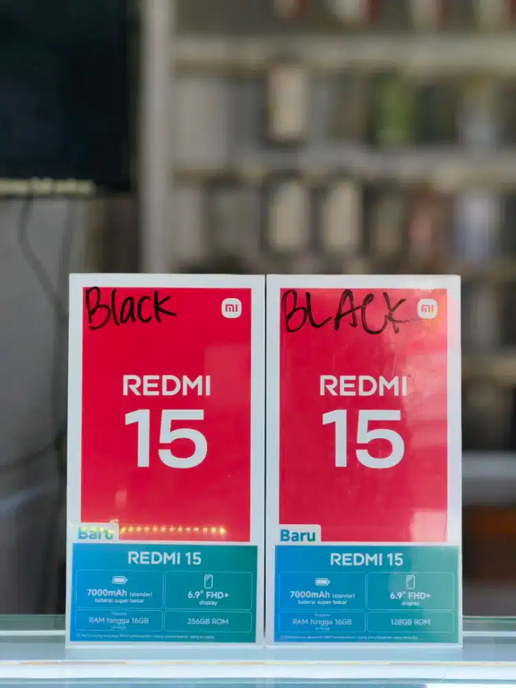 Redmi 15 8/256 (baru)
