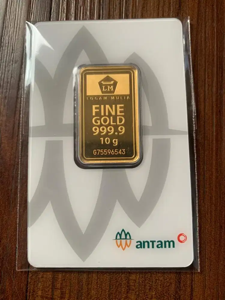 Logam Mulia Antam RM 10gr 2025 Emas Redmark